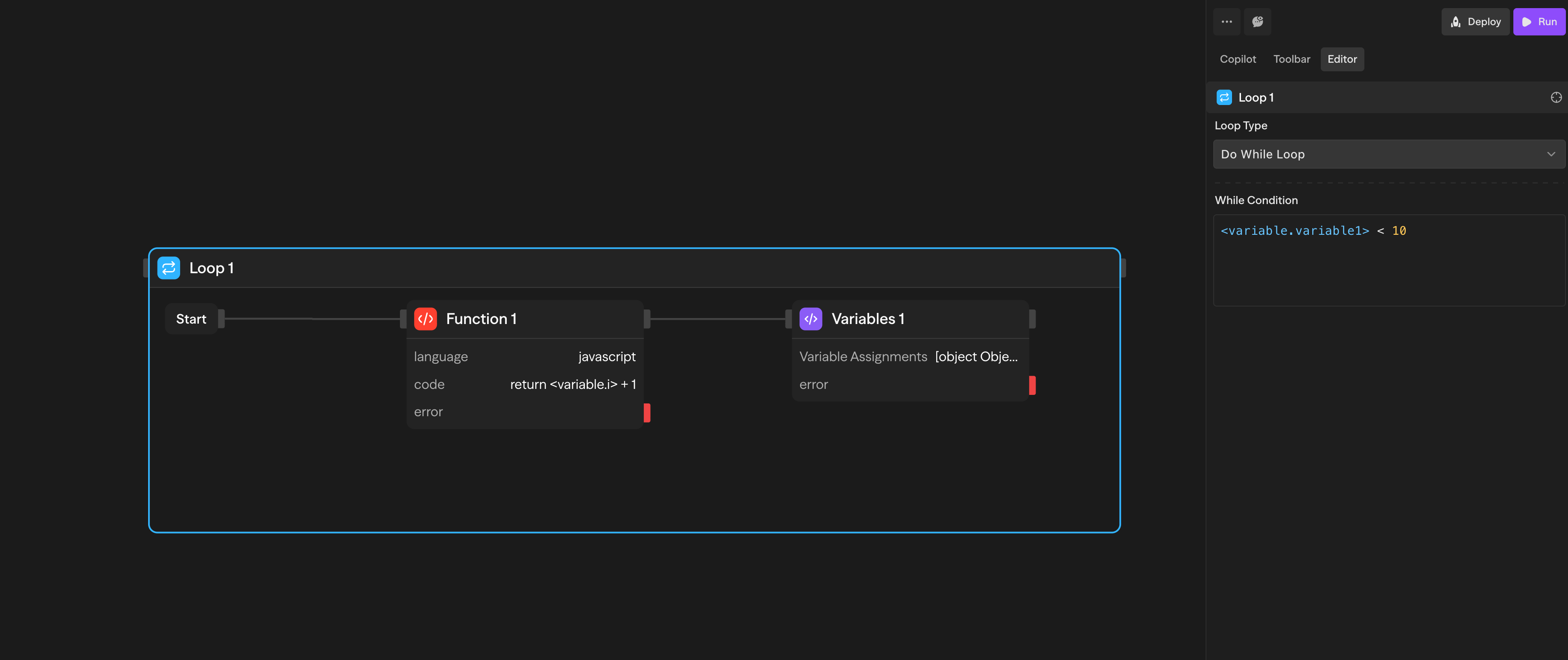 Do-While Loop with condition