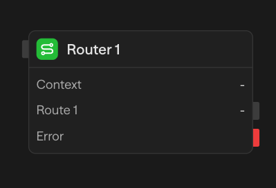 Router Block with Multiple Route Ports